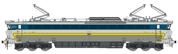 LS Models 12050S - Belgian Electric Locomotive 1803 of the SNCB (DCC Sound Decoder)